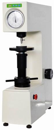 Cheap Dial Gauge Motorized Loading Rockwell Hardness Testing Machine with 0.5HR Resolution for sale