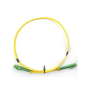Best Cusomized Color Simplex Patch Cord , 2.0mm LSZH E2000 APC Patch Cord wholesale