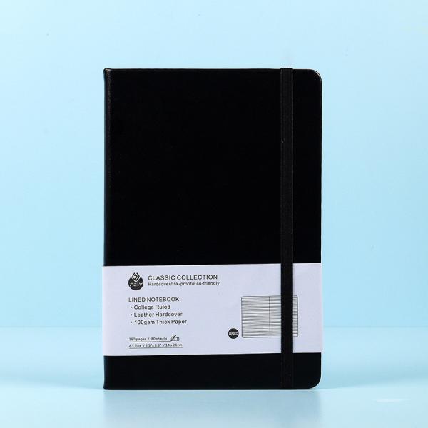 Cheap A5 A6 Engraved Custom Book Cover Printing Genuine Leather Bound for sale