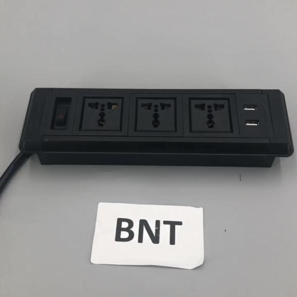 Cheap New design multimedia smart office use table plug socket outlet with usb for office table for sale