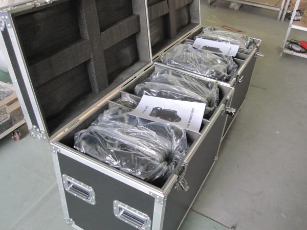 Cheap Moving Head Stage Lighting Cases Double Packing Large Capacity For 10r Lights for sale