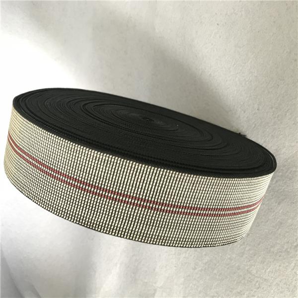 Cheap 100% polyester  elastic webbing belt  45mm Width For Sofa Back for sale