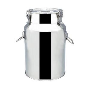 20L Oil Beverage Honey Vertical Open Cover Stainless Steel Storage Tank/Barrel/Pail Milk Can
