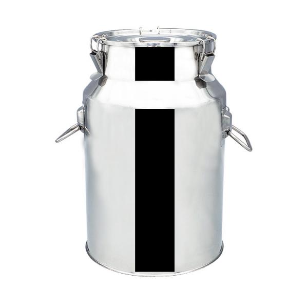Cheap 20L Oil Beverage Honey Vertical Open Cover Stainless Steel Storage Tank/Barrel/Pail Milk Can for sale