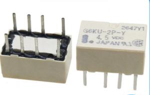 China G6KU-2P-Y OMRON Signal Relay G6K Latching Single Coil DPDT G6K-2F-Y G5Q-14 D2F-01F on sale