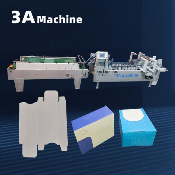Cheap 4-corner-box-folder-gluer zh700d folder gluer 1pe Mechanical Driven Weight 1200KG for sale