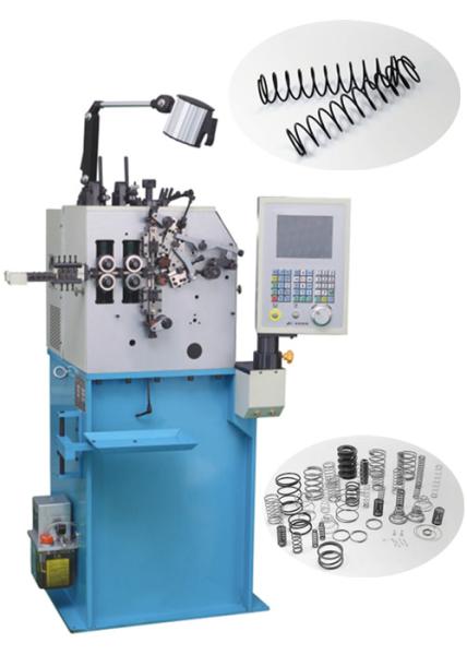 Cheap Durable Compression Spring Machine Unlimited Feed Length With Color Monitor Display for sale