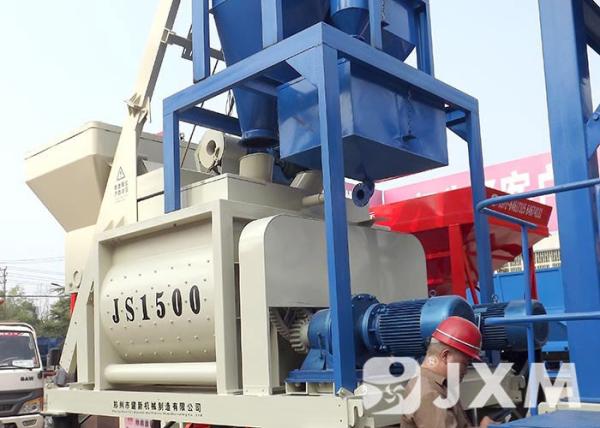 Cheap Durable Pan Mixer Batching Plant For Larger Construction Projects for sale