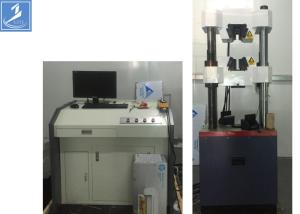 Steel Column Universal Testing Machine 600 KN Electro - Hydraulic Servo motor