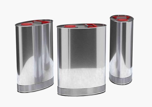 Cheap 2000ml Small Rectangular Tin Containers Automobile Paint Empty Tin Cans for sale