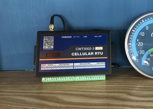 Cheap PLC Modbus Remote IO Module , 3 Channels Analog Input Modbus GPRS Gateway for sale