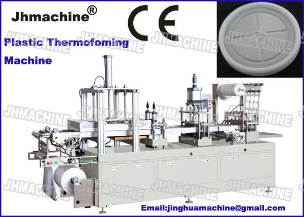 Cheap CE Standard Plastic Blowing Machine within Cutting and counting For Food Container And Lid for sale