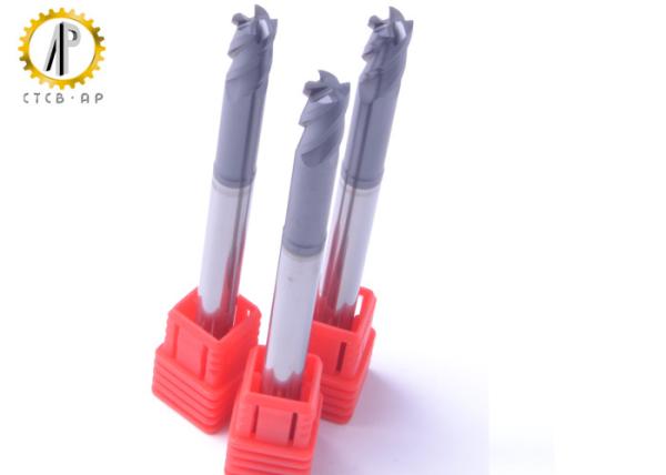 Cheap 45 Degree Solid Carbide Thread Mills , Square Cutting Shell End Mill Cutter For Titanium for sale