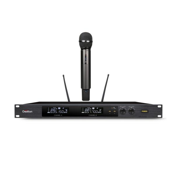 Cheap Speech Teaching UHF Professional Wireless Microphone 90M Operating Range for sale