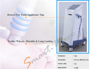adjustable per 0.1Bar E.S.W.T Shockwave Device for plantar fasciitis treatment