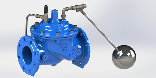 Cheap Modulating Remote Float Control Valve EPOXY Coated for sale