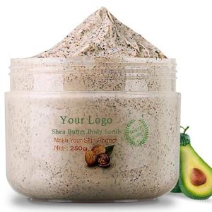 China Deep Cleansing Body Scrub / Exfoliating Natural Shea Butter Body Scrub on sale