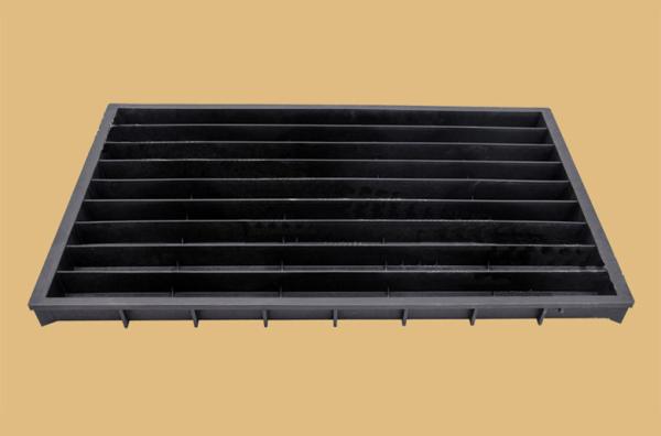 Cheap High Intensity Plastic Core Tray For Coal Mining / Black Strong Drill Core Trays for sale
