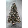 Buy cheap 6FT PE Christmas Tree with White Downy Shawl Decorative Tree from wholesalers