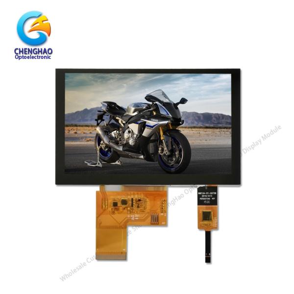 Cheap 5" FPC CTP TFT LCD Capacitive Touchscreen ISO9001 With Rgb Interface for sale