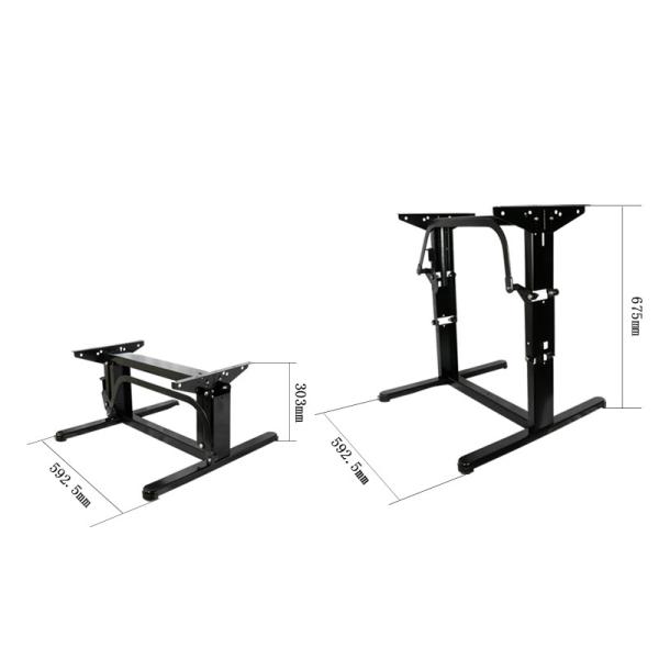 Cheap High quality home use two stages lifting table legs camper use stable adjustable table frame for sale