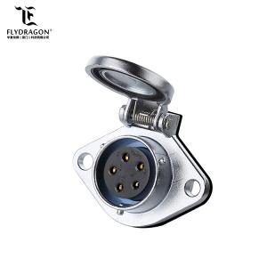 China New Product Outdoor Waterproof and Dustproof Platic Male and Metal Female  5 pin Power Connector on sale