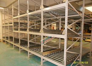 China Warehouse Pallet Flow Rack / Gravity Flow Racks Corrosion Protection Heavy Duty on sale