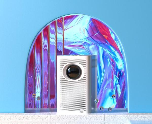 Cheap ARM Cortex A7 3d Mini Led Multimedia Projector 1080p Quad Core for sale
