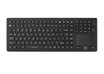 Touchpad Backlit Rubber Silicone Industrial Keyboard 12 Function Keys / Numeric