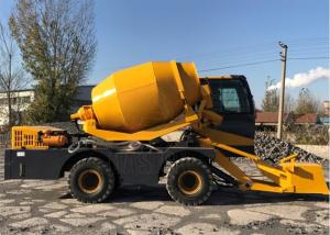 Self - Priming Ready Mix Mobile Concrete Mixer Truck Mini Concrete Transit Mixer