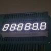 Best White 7 Segment LED Display 6 Digit 9.2mm Common Cathode for Digital Countdown Timer wholesale