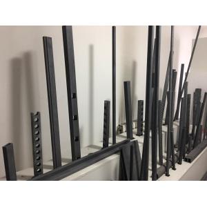 China Black Refractory Silicon Carbide Pipe , Tunnel Kiln Silicon Carbide Tube on sale