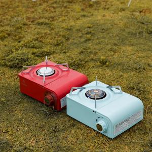 Best Picnic Camping Portable Butane Gas Stove 2.5kw Red Light Blue wholesale