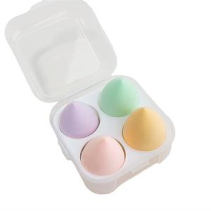 China OEM 4PCS Makeup Sponge Set Multi Colored Beauty Blender Sponge on sale