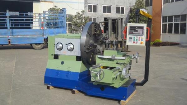 Cheap Floor Type Facing CNC Lathe Machine, Discs Metal Cutting Lathe Machine for sale