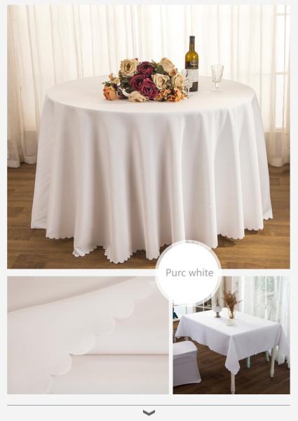 Cheap Dobby Pattern Restaurant Table Cloth For Banquet Conference for sale