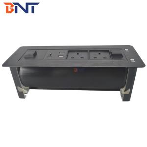 With phone charger hidden into table media power data table top socket outlet