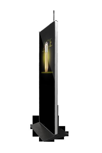 Cheap Free Standing Slim LCD Advertising Display Digital Signage Player Rectangle Shape for sale
