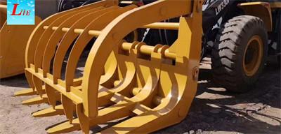 Cheap China wheel loader attachments manufacturer, log grab for wheel loader,timber grapple for loader for sale