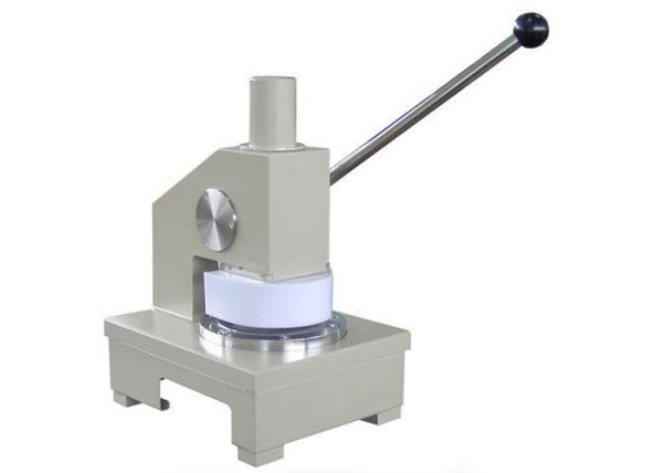 Cheap Manual Operation 125mm Paper Testing Instruments , Round Paper Cutter for sale
