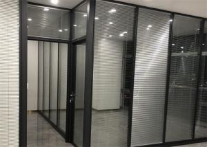 Best Double Glass Partition Wall Tempered Glass For Office Glass Partitioning Design wholesale