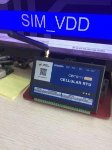 Sim Card Cellular M2M Gateway 33Hz 10 - Bit Precision With Double Watchdog