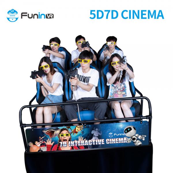 Cheap material metal  7D Cineme 5D Cinema Simulator 3D 4D 5D 6D Cinema Theater Movie Motion for sale