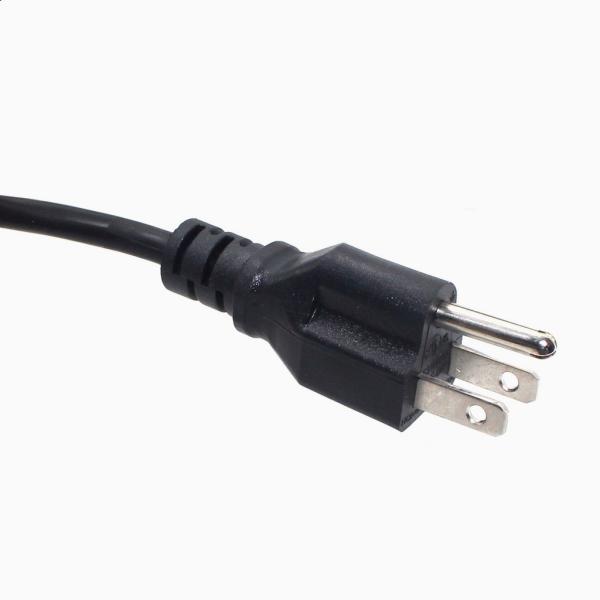 Cheap 60227 IEC C13 Three Prong AC Power Cord 6ft USA UL Listed Power Cord for sale