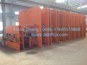 Equipped With A Cooling System Coveyor Belt Rubber Vulcanizing Press Customization