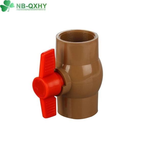 Cheap Optional Handle PVC Ball Valve Compact Design for Long-lasting Irrigation for sale