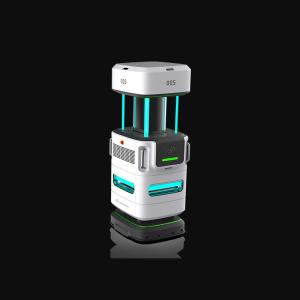 Lithium Battery 30Ah Polyurethane Disinfection Robot For Home Schedule