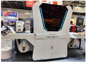 108/216/324 mm Automatic Roll To Roll Full Color Digital Label UV Inkjet Printing Machine