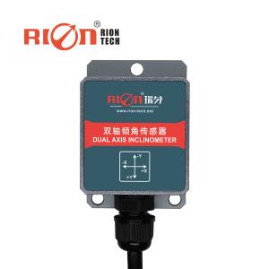 China Mini Single / Dual Axis Inclinometer Digital Angle Senosr Rs232 Rs485 Ttl Modbus Tiltmeter on sale