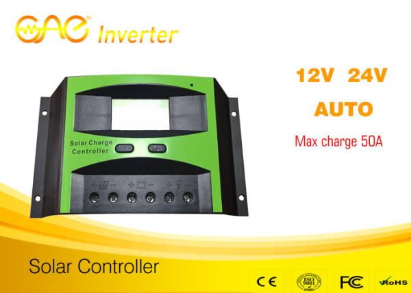 Cheap 50A PWM solar charge controller 12V/24V/48V solar battery charging controller for sale